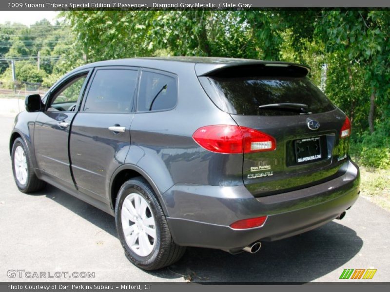 Diamond Gray Metallic / Slate Gray 2009 Subaru Tribeca Special Edition 7 Passenger