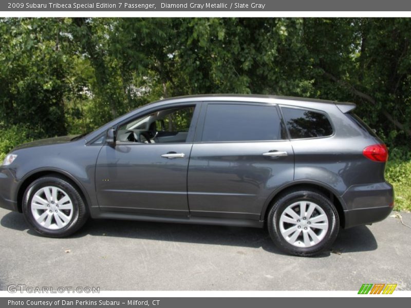 Diamond Gray Metallic / Slate Gray 2009 Subaru Tribeca Special Edition 7 Passenger