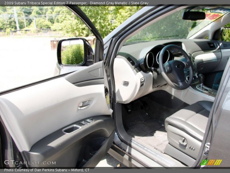 Diamond Gray Metallic / Slate Gray 2009 Subaru Tribeca Special Edition 7 Passenger