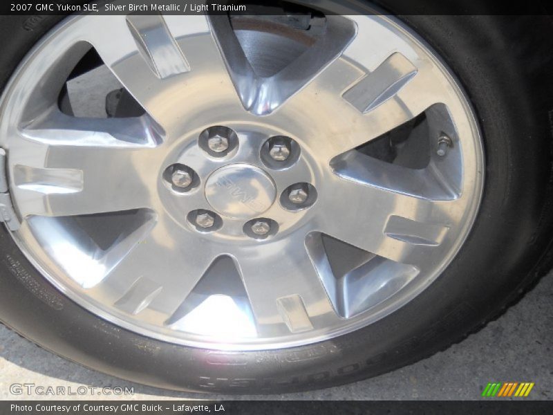 Silver Birch Metallic / Light Titanium 2007 GMC Yukon SLE