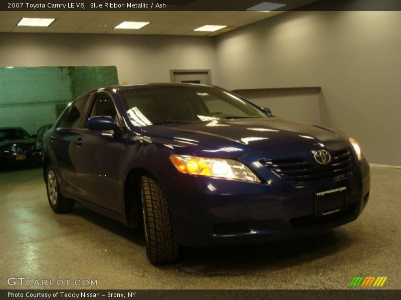 Blue Ribbon Metallic / Ash 2007 Toyota Camry LE V6