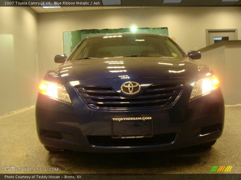Blue Ribbon Metallic / Ash 2007 Toyota Camry LE V6