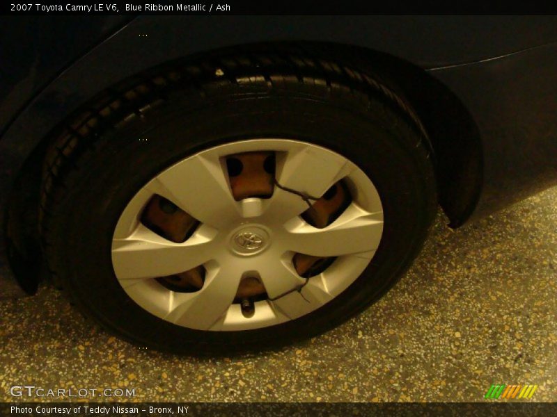 Blue Ribbon Metallic / Ash 2007 Toyota Camry LE V6
