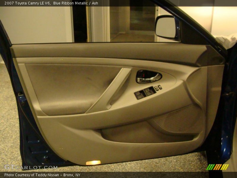 Blue Ribbon Metallic / Ash 2007 Toyota Camry LE V6