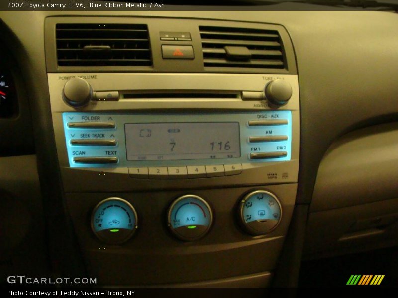 Blue Ribbon Metallic / Ash 2007 Toyota Camry LE V6
