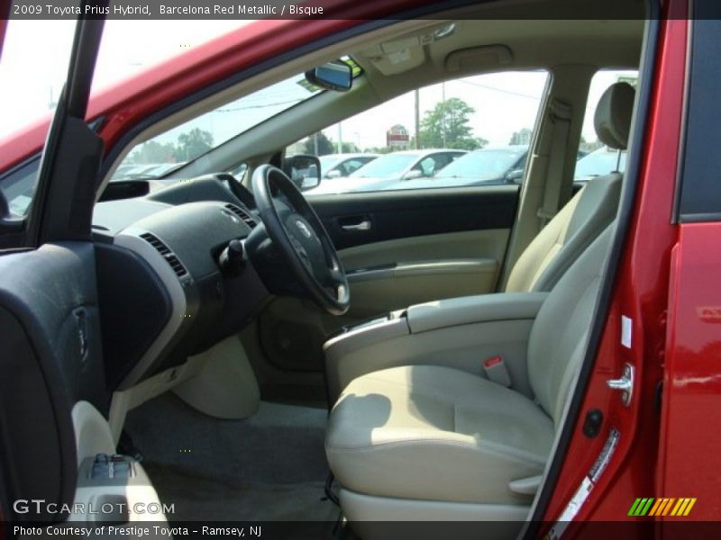 Barcelona Red Metallic / Bisque 2009 Toyota Prius Hybrid