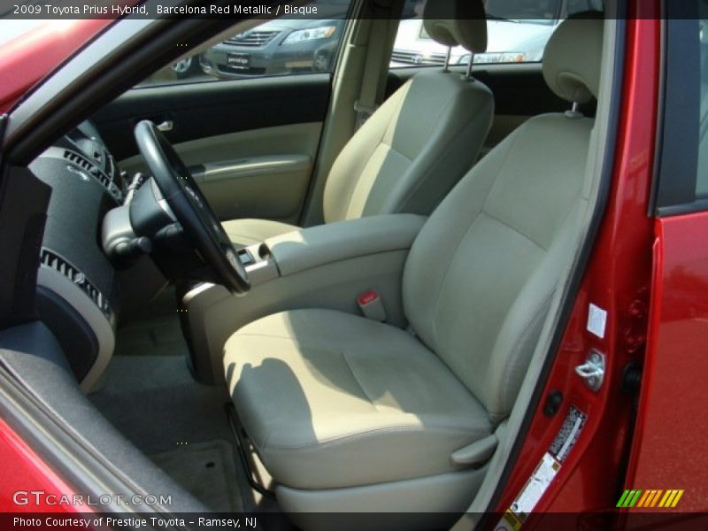 Barcelona Red Metallic / Bisque 2009 Toyota Prius Hybrid