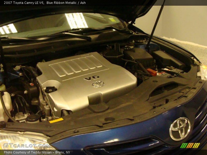 Blue Ribbon Metallic / Ash 2007 Toyota Camry LE V6