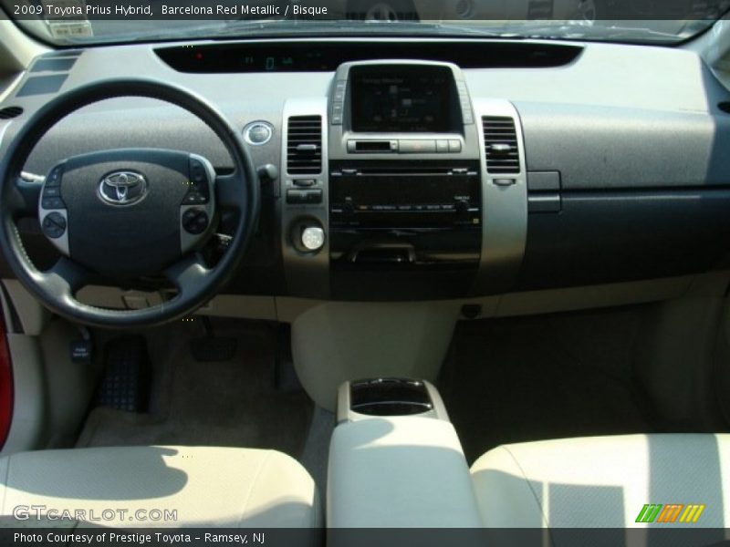 Barcelona Red Metallic / Bisque 2009 Toyota Prius Hybrid