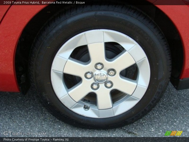 Barcelona Red Metallic / Bisque 2009 Toyota Prius Hybrid