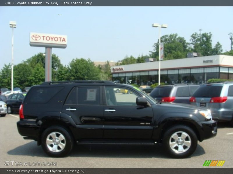 Black / Stone Gray 2008 Toyota 4Runner SR5 4x4