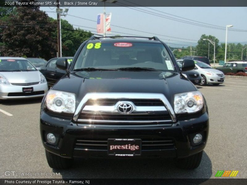 Black / Stone Gray 2008 Toyota 4Runner SR5 4x4