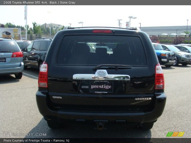 Black / Stone Gray 2008 Toyota 4Runner SR5 4x4
