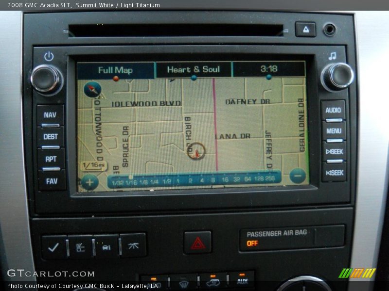 Summit White / Light Titanium 2008 GMC Acadia SLT