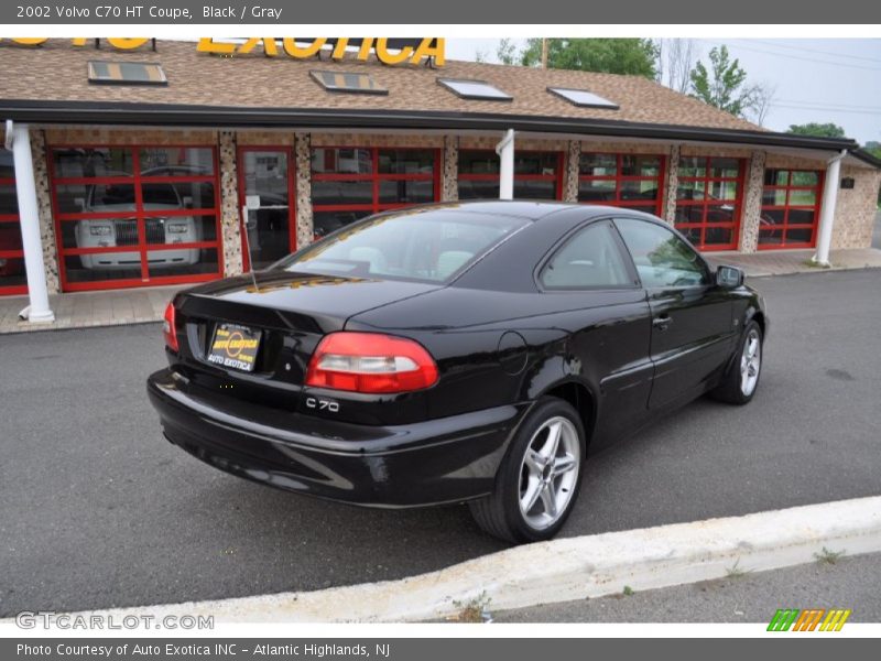 Black / Gray 2002 Volvo C70 HT Coupe