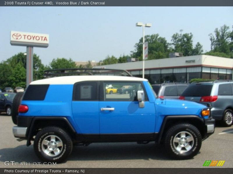 Voodoo Blue / Dark Charcoal 2008 Toyota FJ Cruiser 4WD