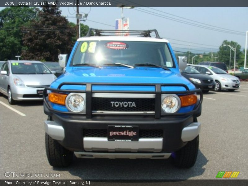 Voodoo Blue / Dark Charcoal 2008 Toyota FJ Cruiser 4WD