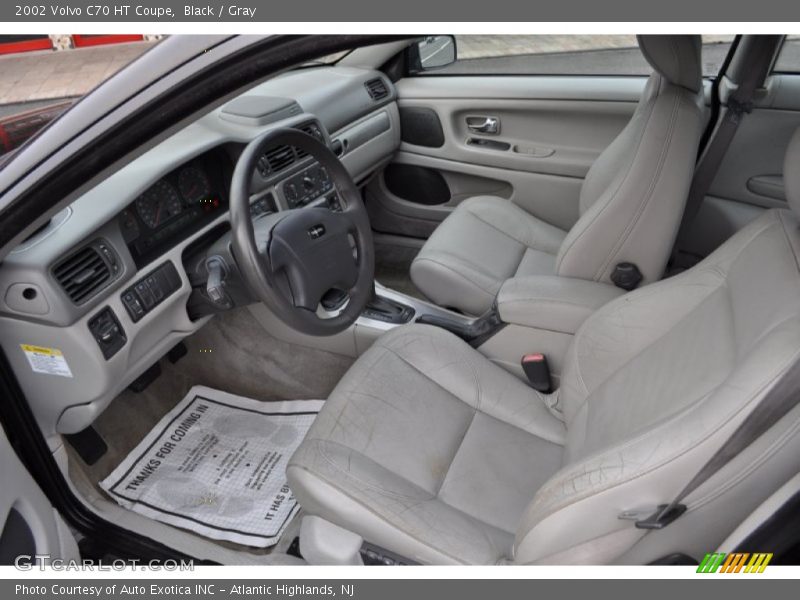  2002 C70 HT Coupe Gray Interior