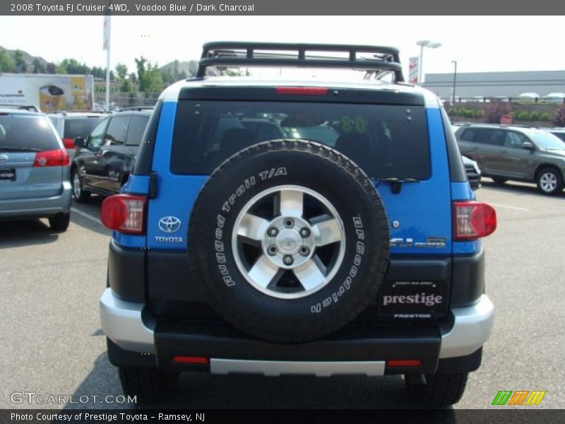 Voodoo Blue / Dark Charcoal 2008 Toyota FJ Cruiser 4WD