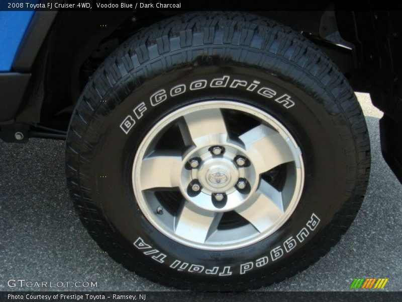 Voodoo Blue / Dark Charcoal 2008 Toyota FJ Cruiser 4WD