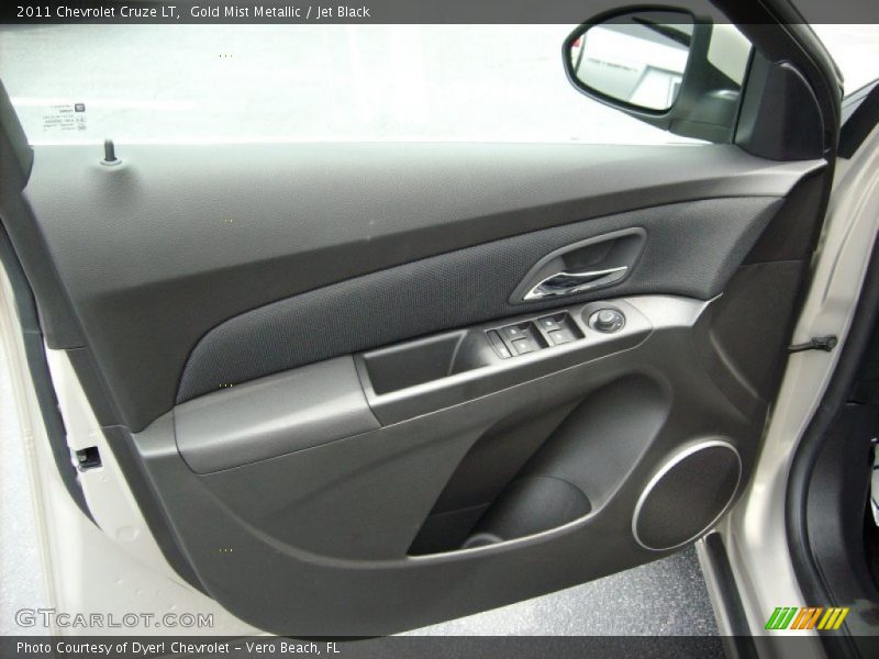 Gold Mist Metallic / Jet Black 2011 Chevrolet Cruze LT
