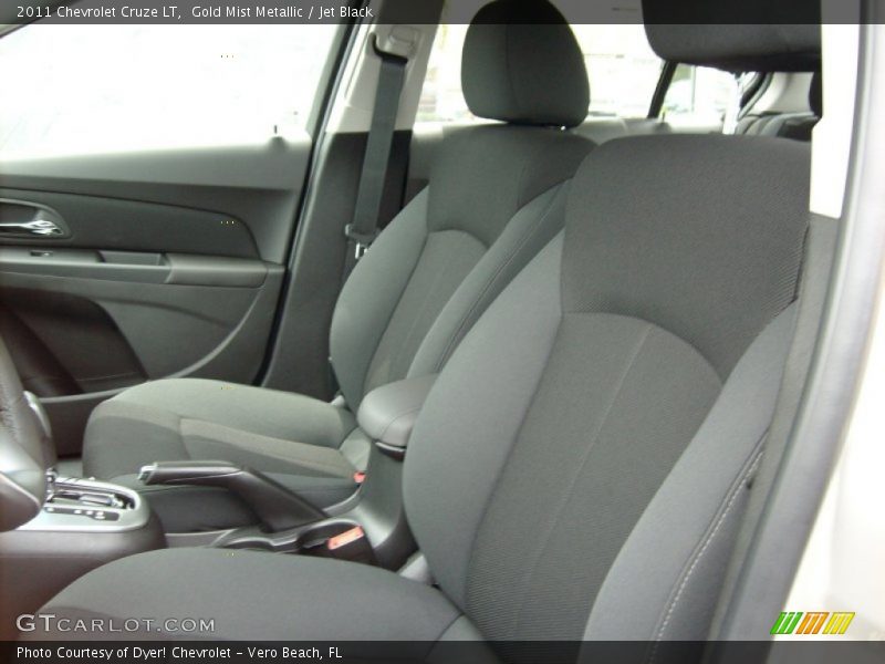 Gold Mist Metallic / Jet Black 2011 Chevrolet Cruze LT