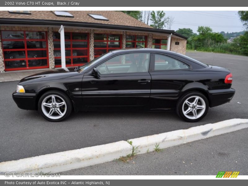 Black / Gray 2002 Volvo C70 HT Coupe