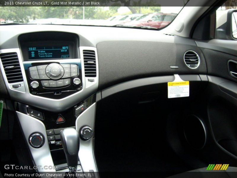 Gold Mist Metallic / Jet Black 2011 Chevrolet Cruze LT