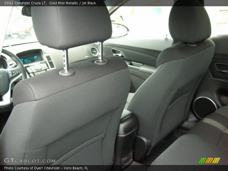 Gold Mist Metallic / Jet Black 2011 Chevrolet Cruze LT