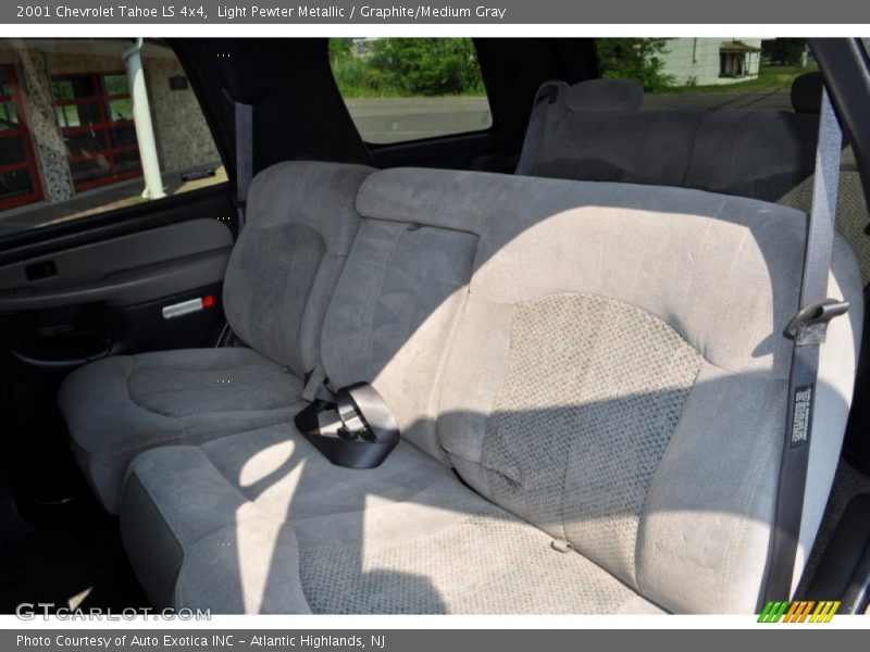 Light Pewter Metallic / Graphite/Medium Gray 2001 Chevrolet Tahoe LS 4x4