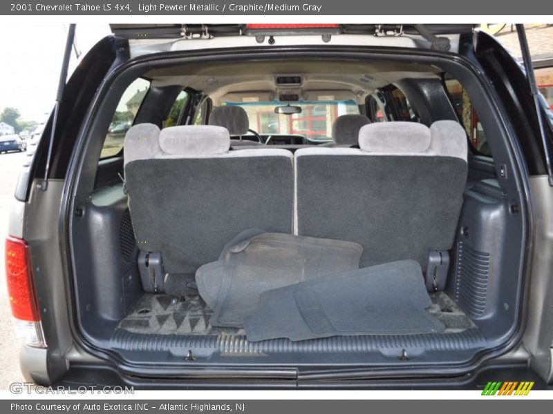 Light Pewter Metallic / Graphite/Medium Gray 2001 Chevrolet Tahoe LS 4x4