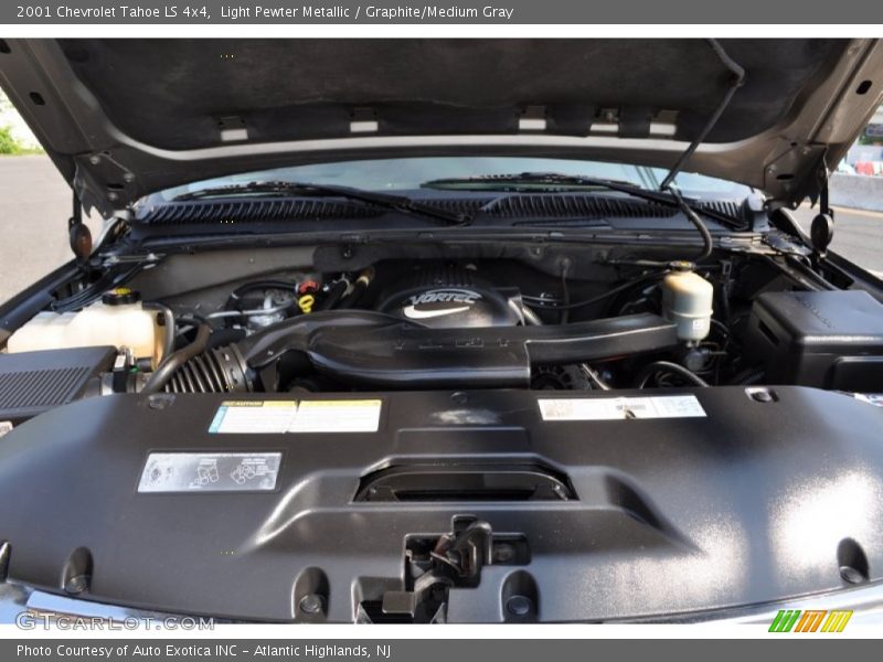 Light Pewter Metallic / Graphite/Medium Gray 2001 Chevrolet Tahoe LS 4x4