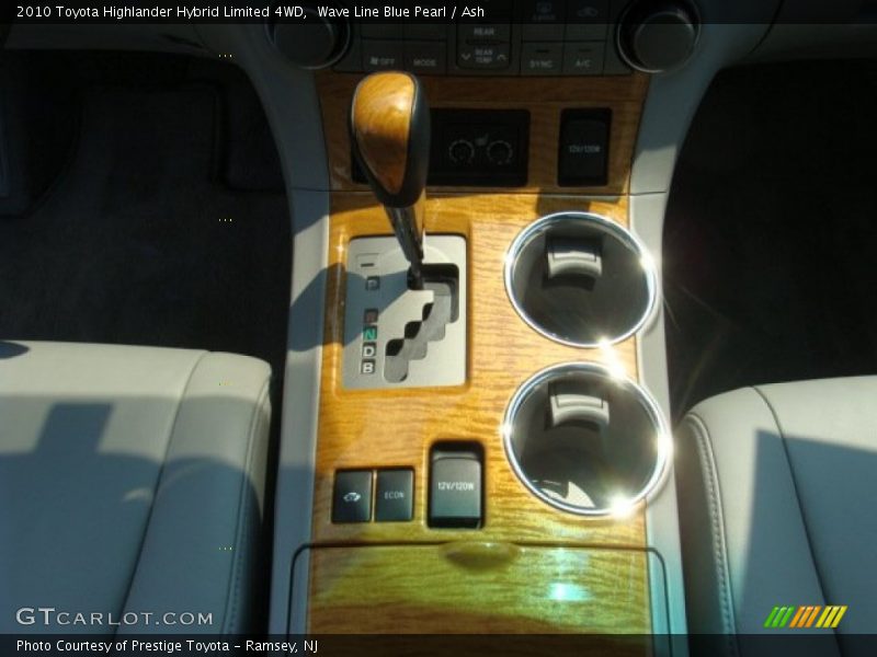 Wave Line Blue Pearl / Ash 2010 Toyota Highlander Hybrid Limited 4WD