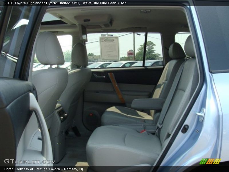 Wave Line Blue Pearl / Ash 2010 Toyota Highlander Hybrid Limited 4WD