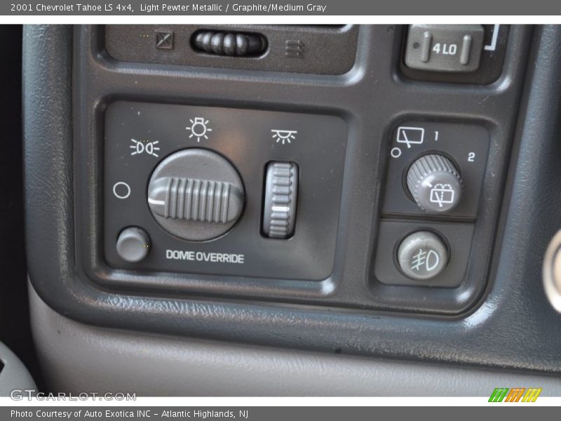 Light Pewter Metallic / Graphite/Medium Gray 2001 Chevrolet Tahoe LS 4x4