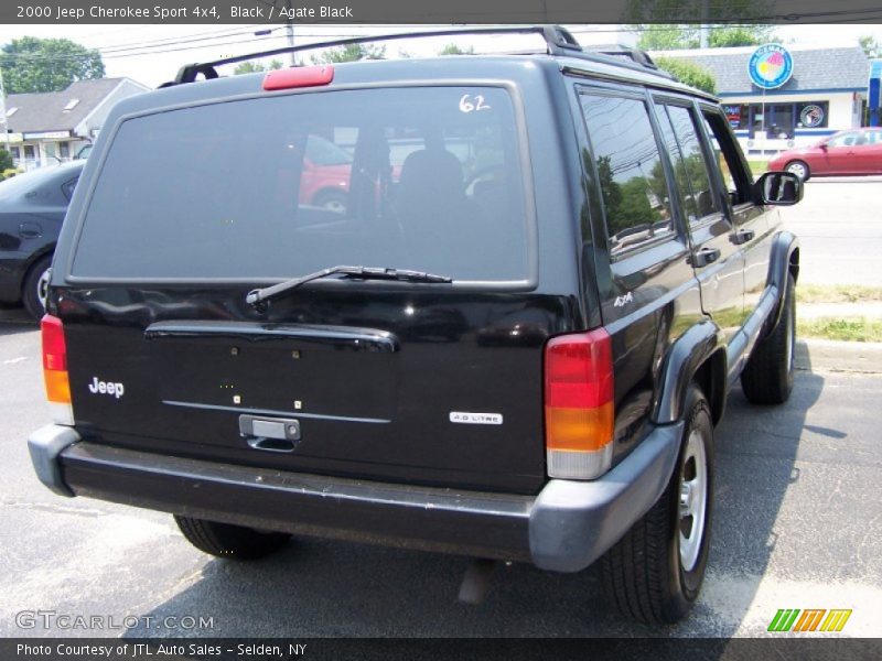 Black / Agate Black 2000 Jeep Cherokee Sport 4x4