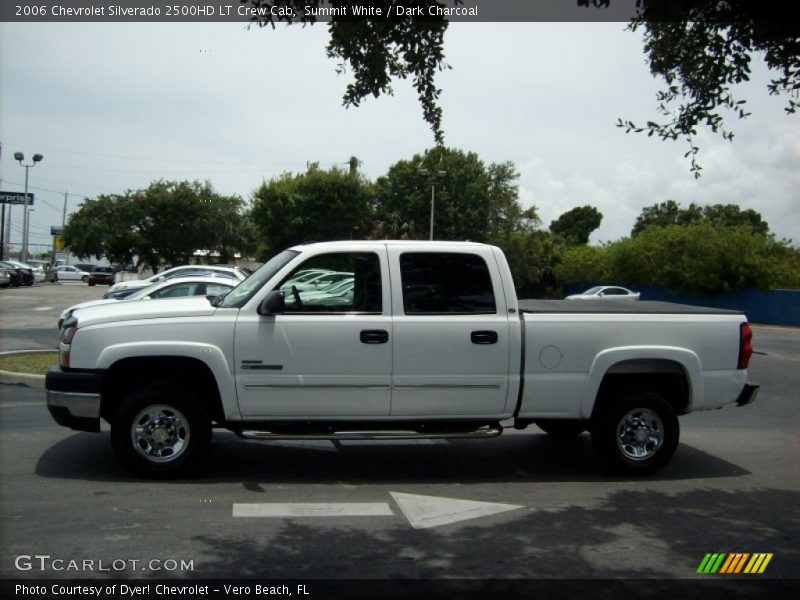 Summit White / Dark Charcoal 2006 Chevrolet Silverado 2500HD LT Crew Cab