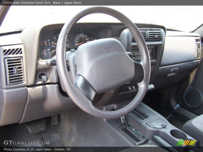 Black / Agate Black 2000 Jeep Cherokee Sport 4x4