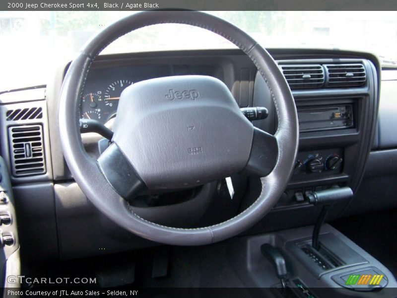 Black / Agate Black 2000 Jeep Cherokee Sport 4x4