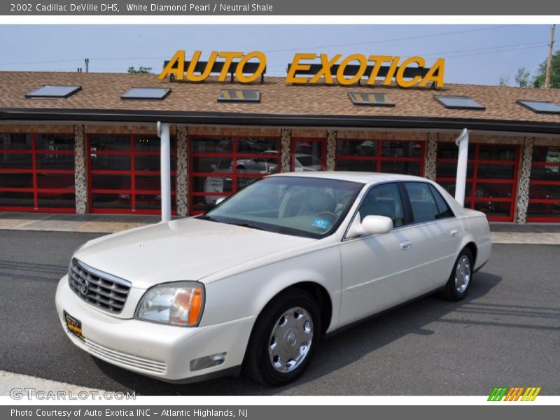 White Diamond Pearl / Neutral Shale 2002 Cadillac DeVille DHS