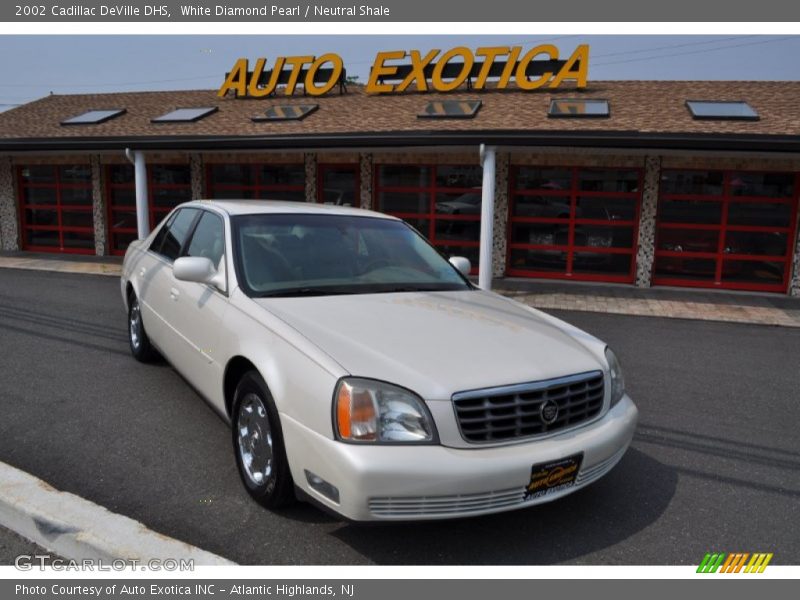 White Diamond Pearl / Neutral Shale 2002 Cadillac DeVille DHS