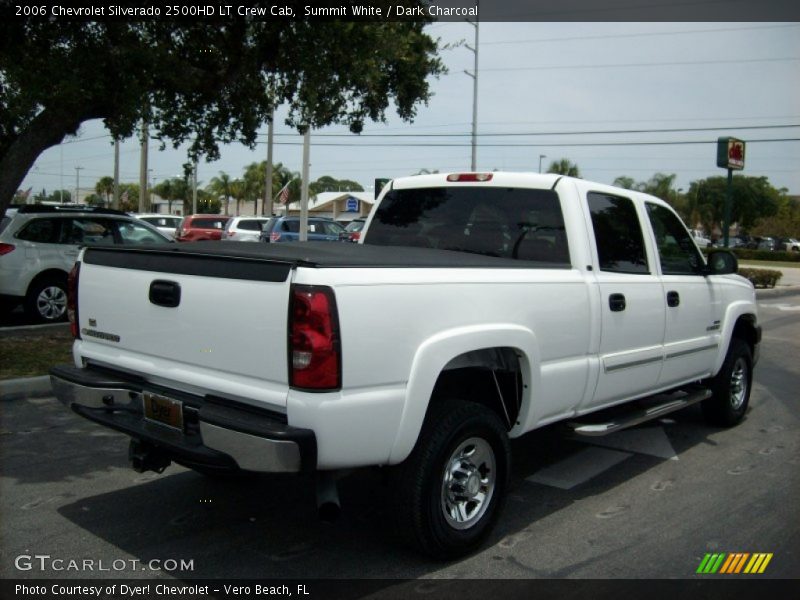 Summit White / Dark Charcoal 2006 Chevrolet Silverado 2500HD LT Crew Cab