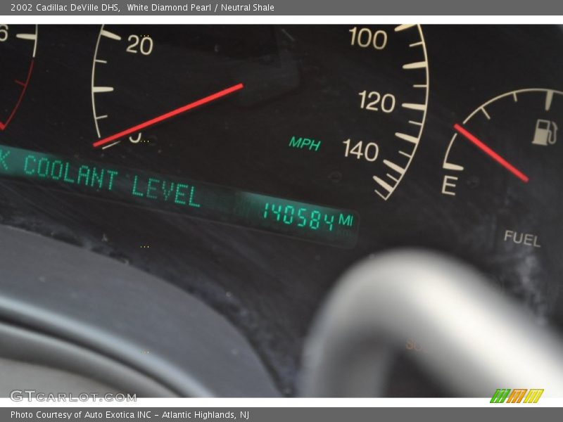 White Diamond Pearl / Neutral Shale 2002 Cadillac DeVille DHS