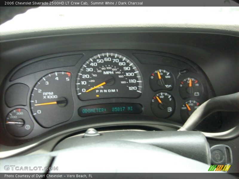  2006 Silverado 2500HD LT Crew Cab LT Crew Cab Gauges