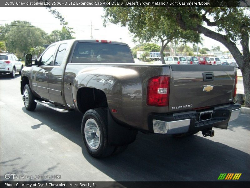  2008 Silverado 3500HD LTZ Extended Cab 4x4 Dually Desert Brown Metallic