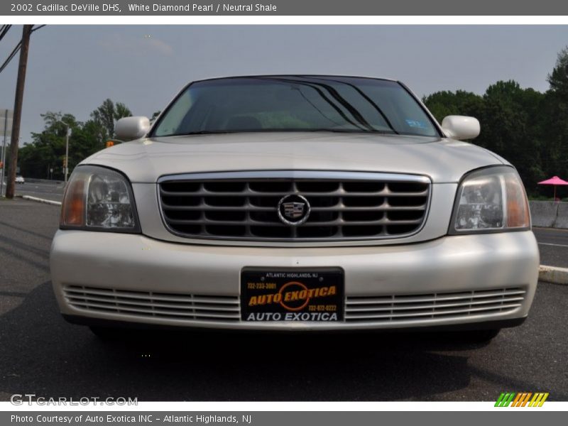 White Diamond Pearl / Neutral Shale 2002 Cadillac DeVille DHS