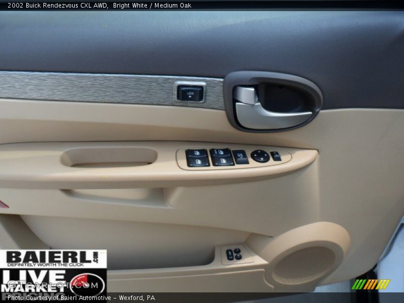 Bright White / Medium Oak 2002 Buick Rendezvous CXL AWD