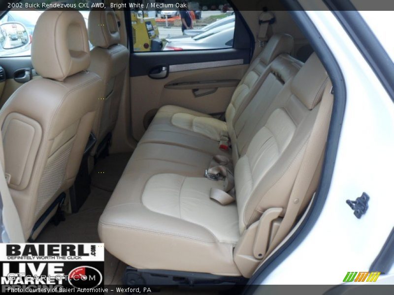 Bright White / Medium Oak 2002 Buick Rendezvous CXL AWD
