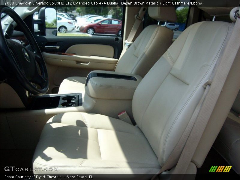  2008 Silverado 3500HD LTZ Extended Cab 4x4 Dually Light Cashmere/Ebony Interior