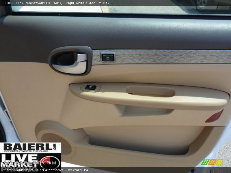 Bright White / Medium Oak 2002 Buick Rendezvous CXL AWD